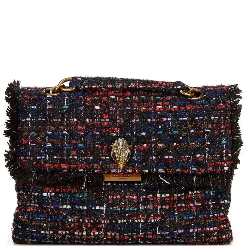 Kurt Geiger London Kensington Large Tweed Bag